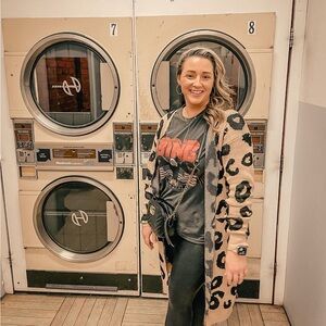 Leopard Print Cardigan